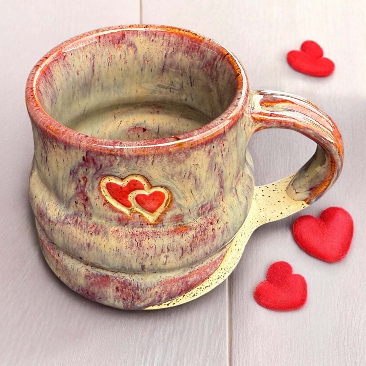 Handmade Mug – Heartwarming Love