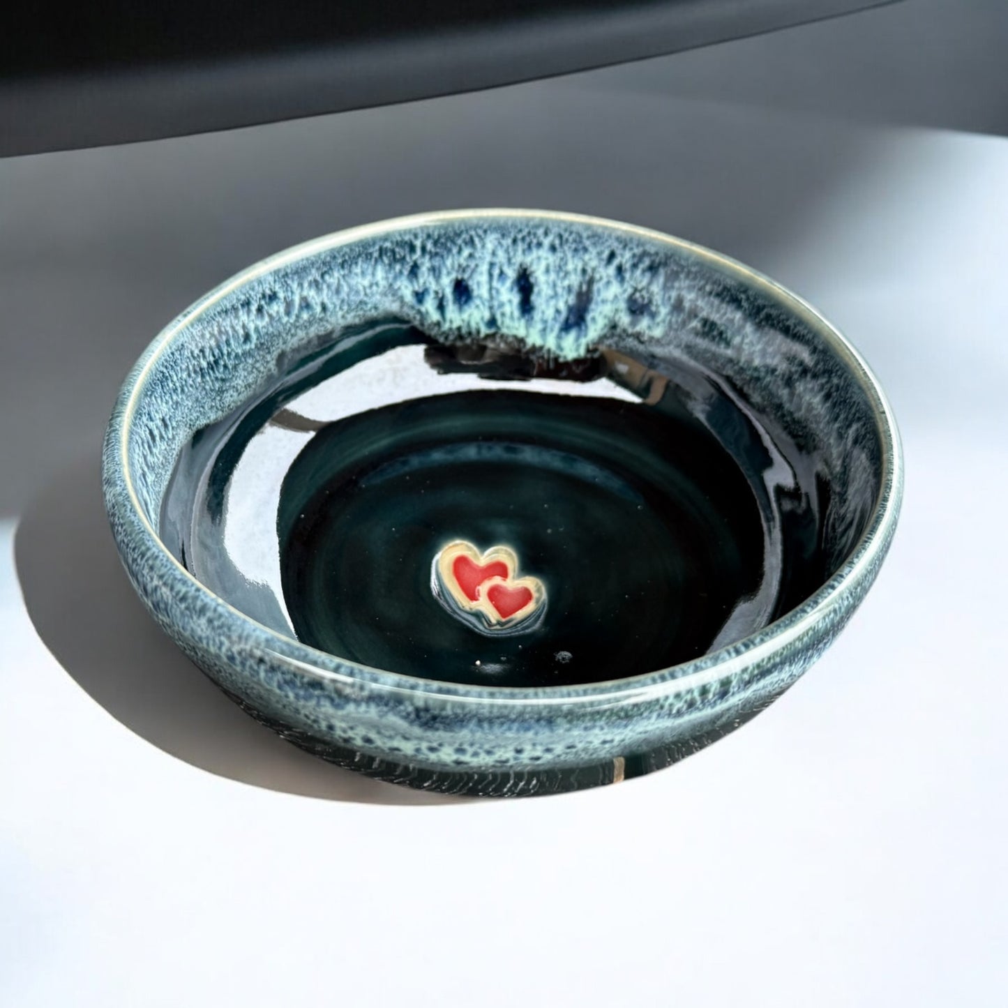 Handmade Bowl with Hearts