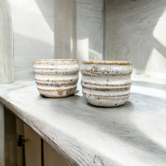 Handmade ceramic - set of 2 cups